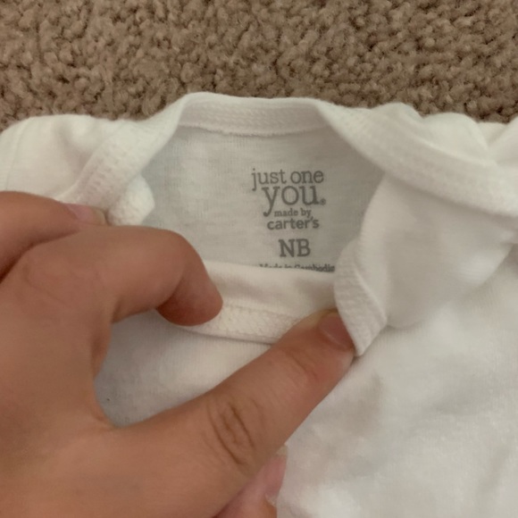 Carters white onesies ! Bundle 5/$20! - Picture 2 of 2